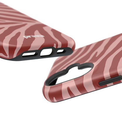 Red Zebra Phone Case