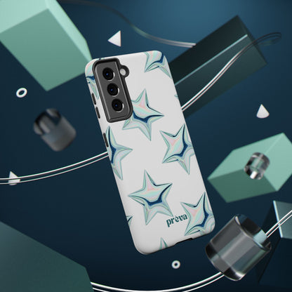 White Starburst Phone Case