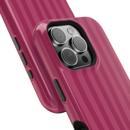 Magenta Stripes Phone Case