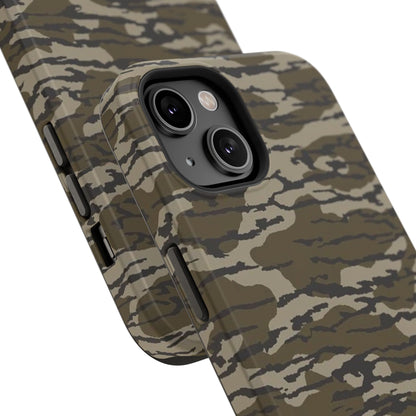 Camo Impact-Resistant Phone Case — Military Green Rugged Protection