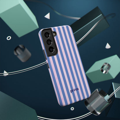 Striped Purple and Pink Phone Case