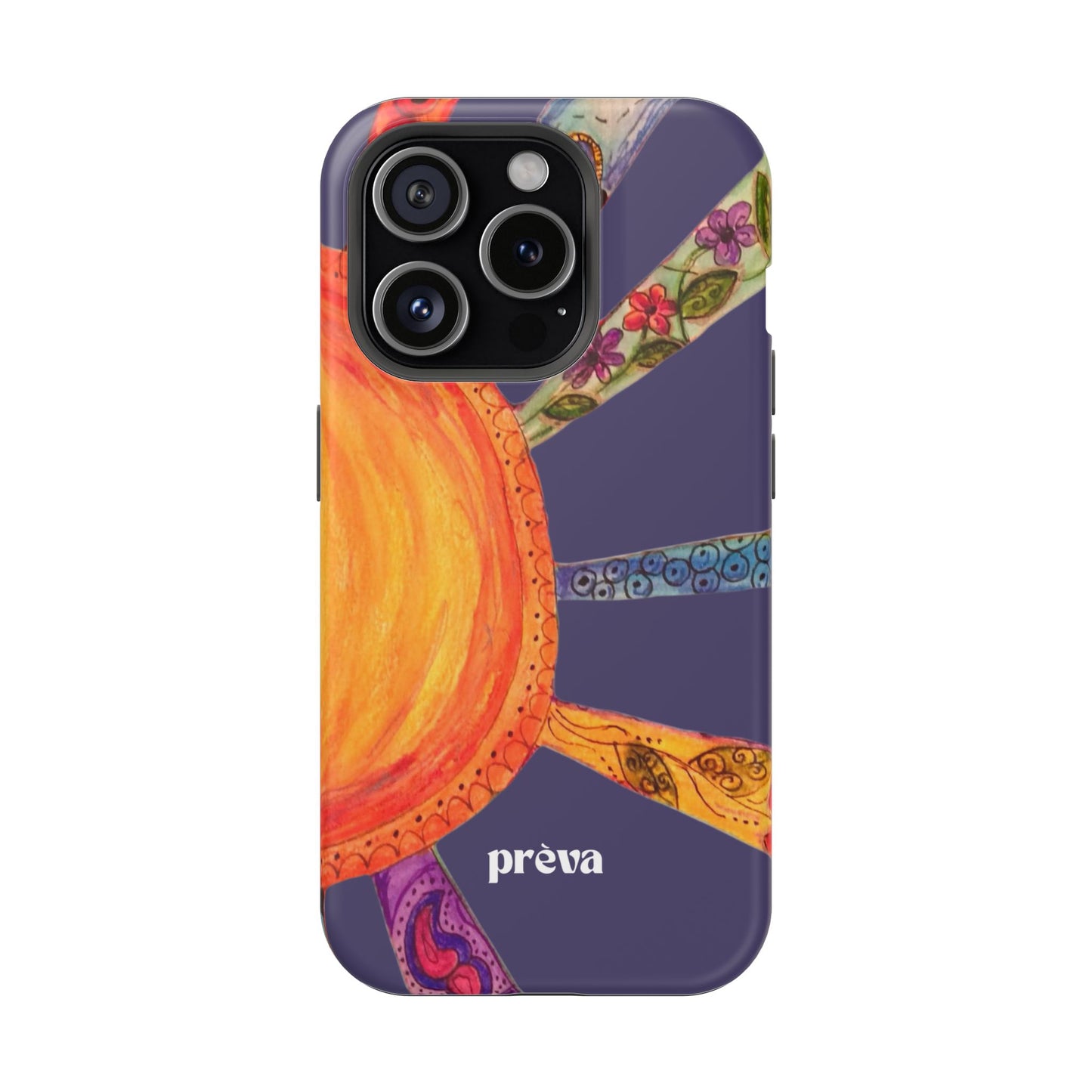 Purple Cancun Sun Phone Case