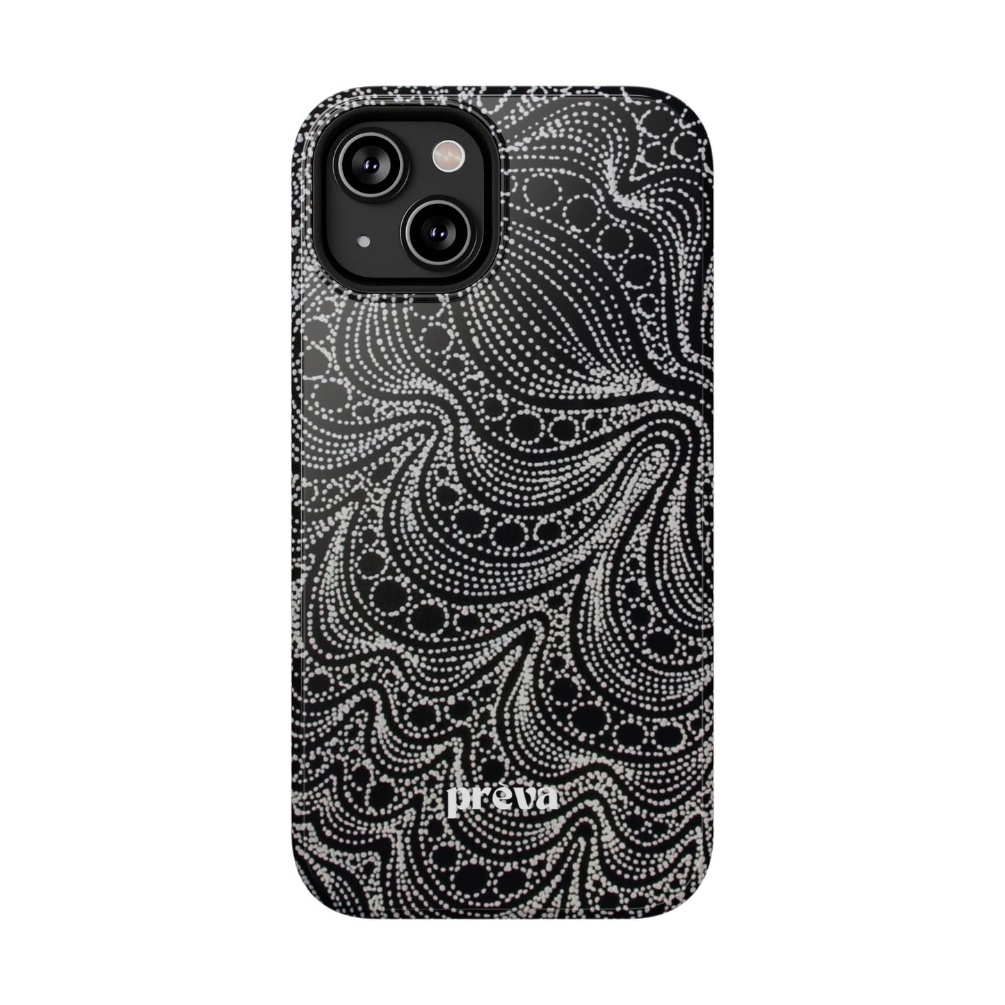 Abstract Midnight Lace Phone Case