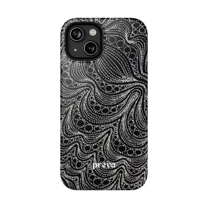 Abstract Midnight Lace Phone Case