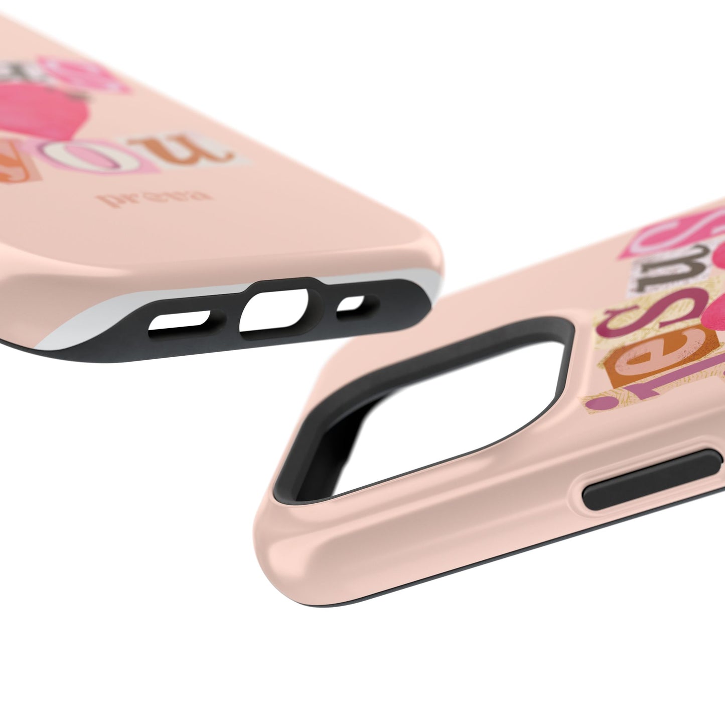 Pink Jesus Loves You Phone Case