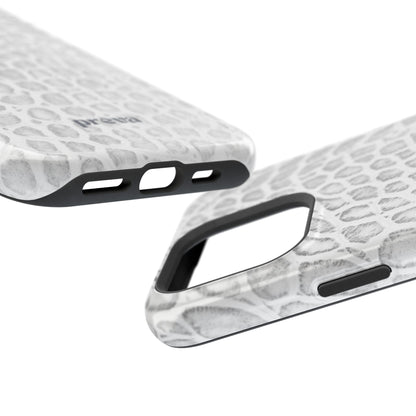 White Snake Phone Case