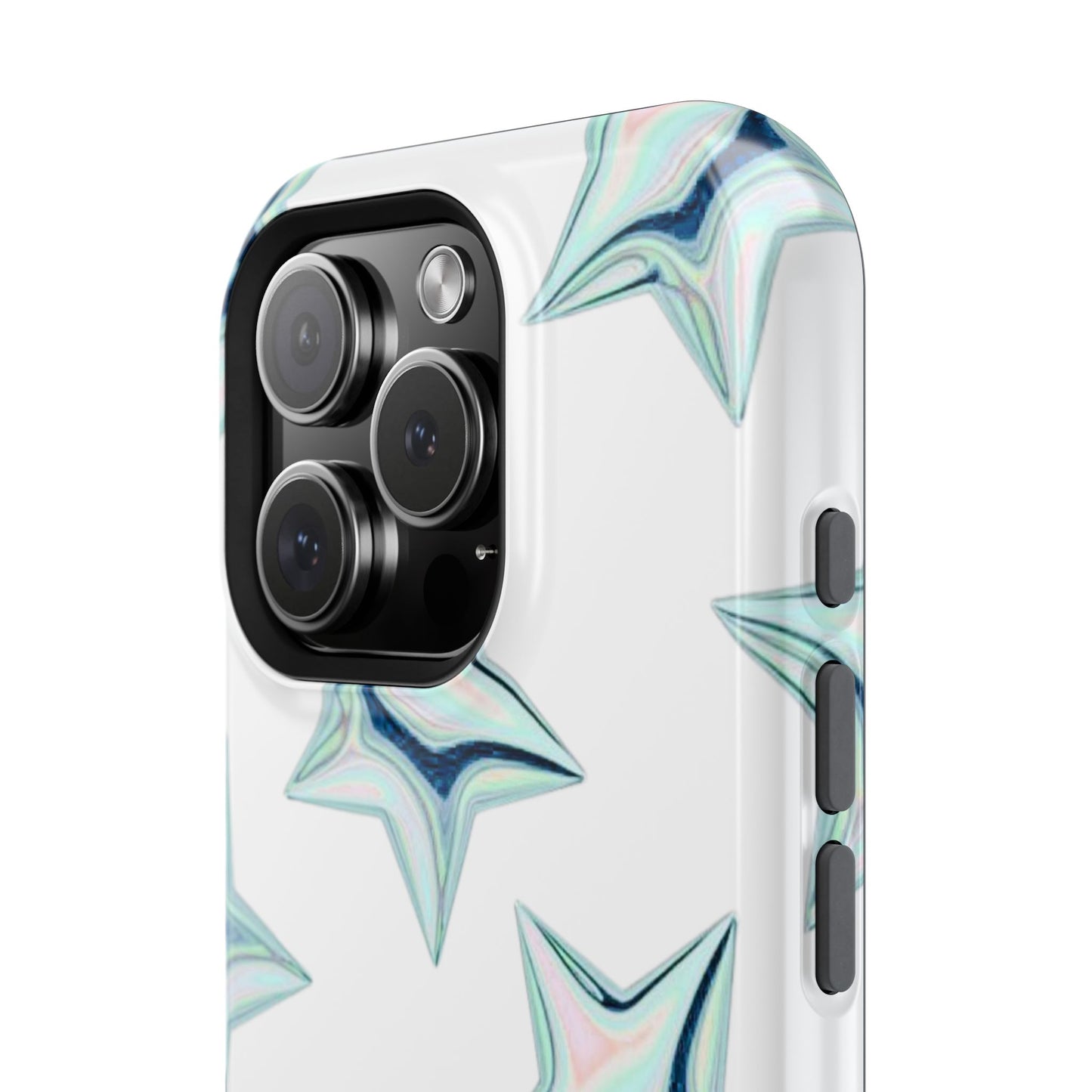 White Starburst Phone Case