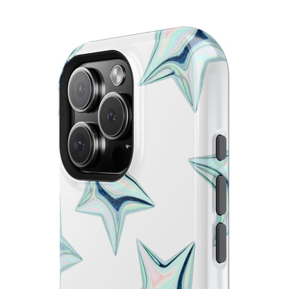 White Starburst Phone Case