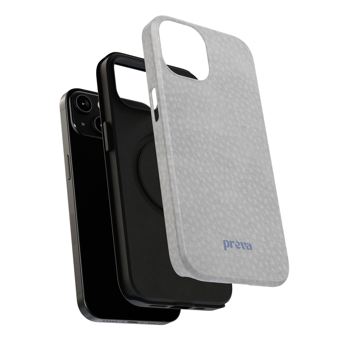 Grey Ostrich Phone Case