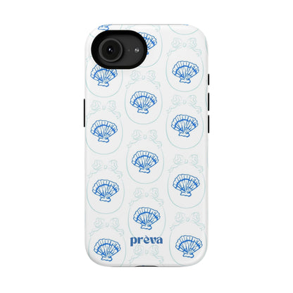 Fancy Teal Shell Phone Case