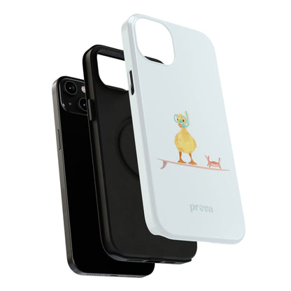 Scuba Duck Stripes Phone Case