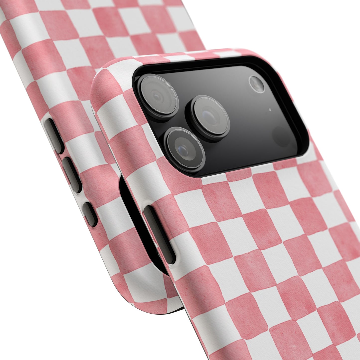 Pink Checkers Phone Case