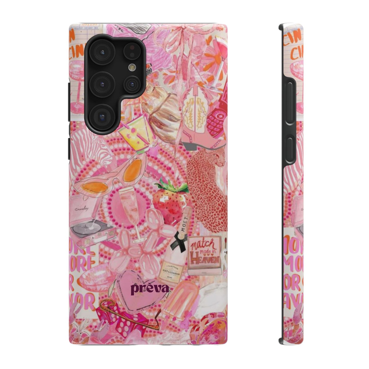 Pink Collage Phone Case