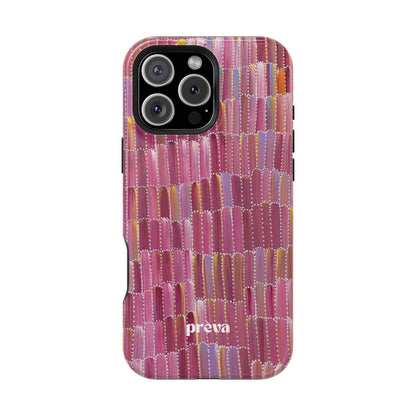 Pink Brushstroke Phone Case