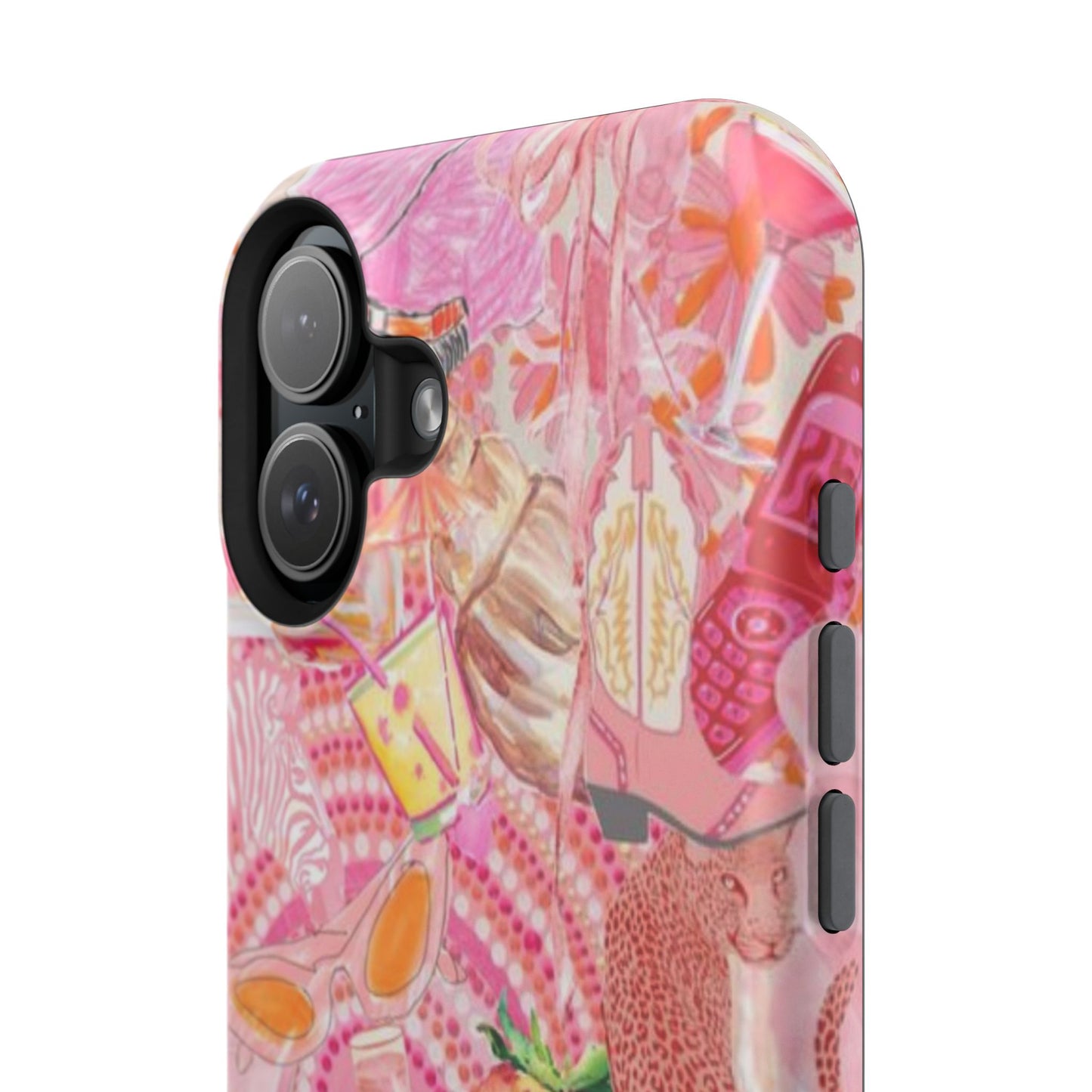 Pink Collage Phone Case