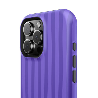 Dark Purple Stripes Phone Case