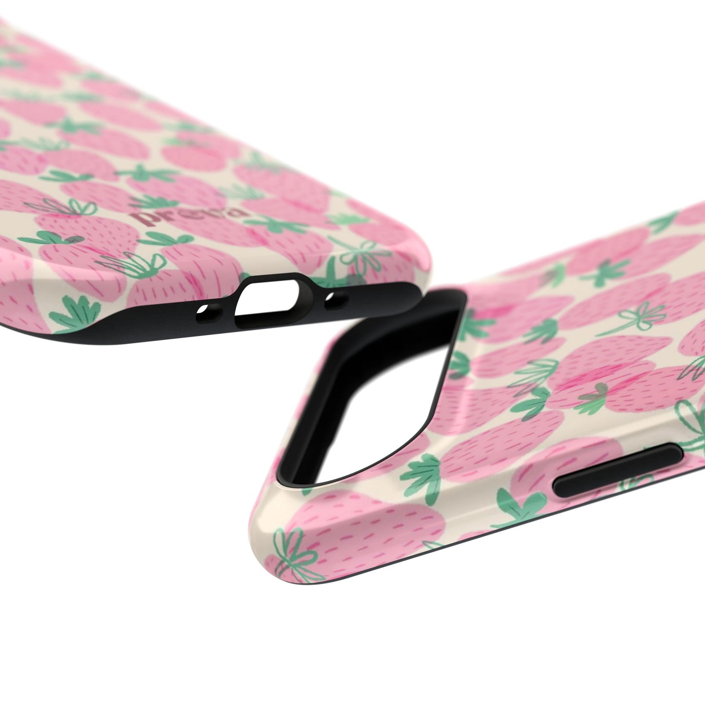 Pink Strawberry Phone Case