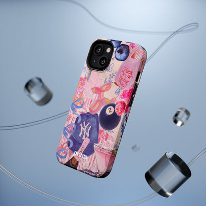 Retro 8 Ball Collage Phone Case
