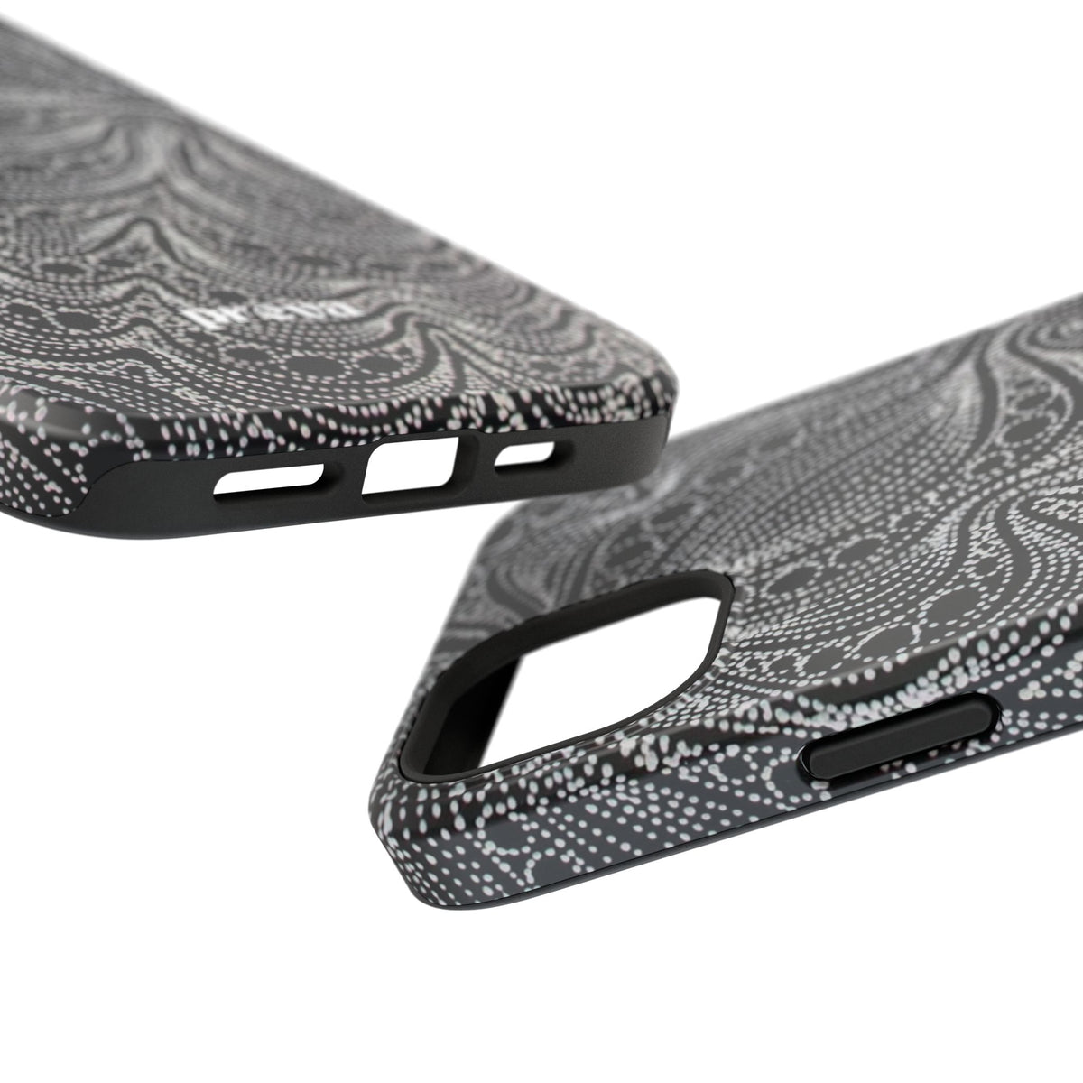 Abstract Midnight Lace Phone Case