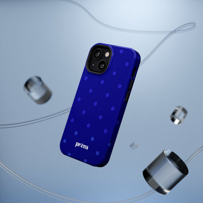 Dark Blue Polka Dots Phone Case