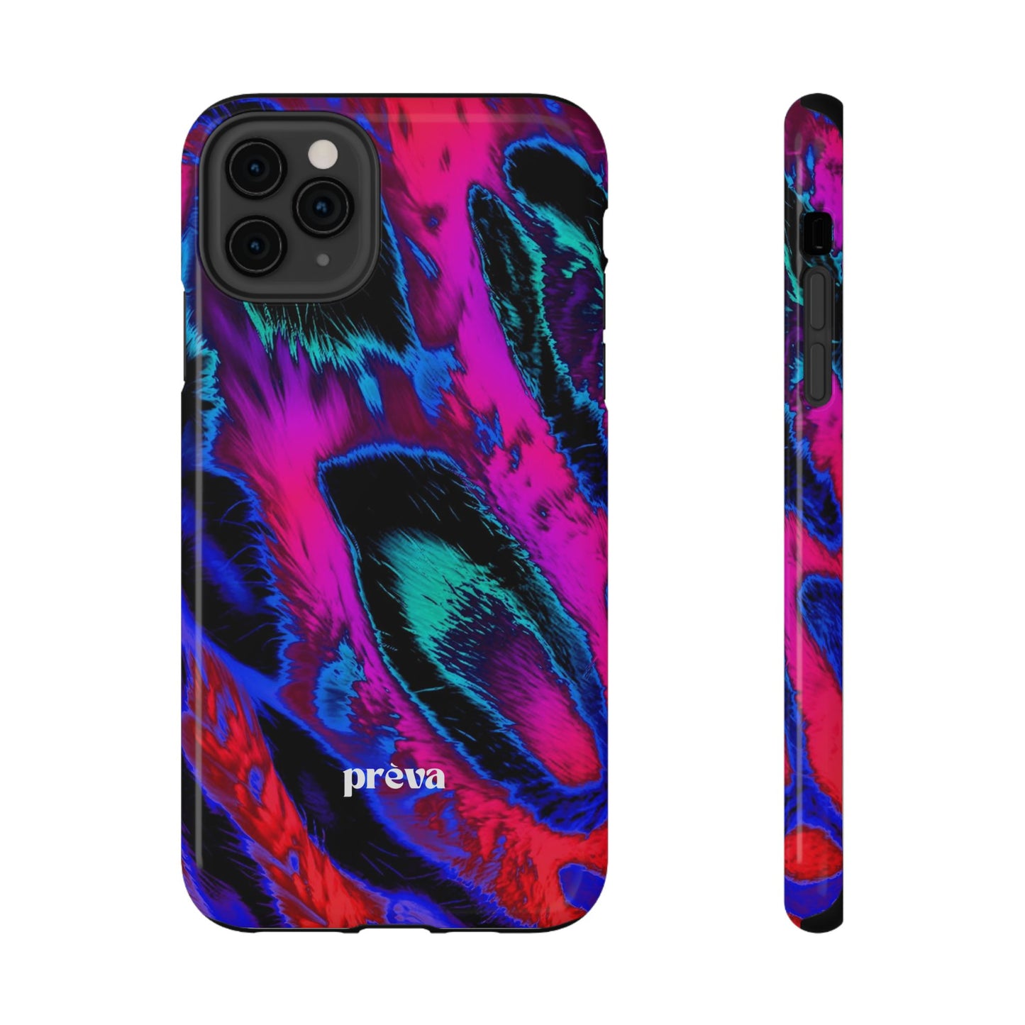 Neon Swirl Phone Case