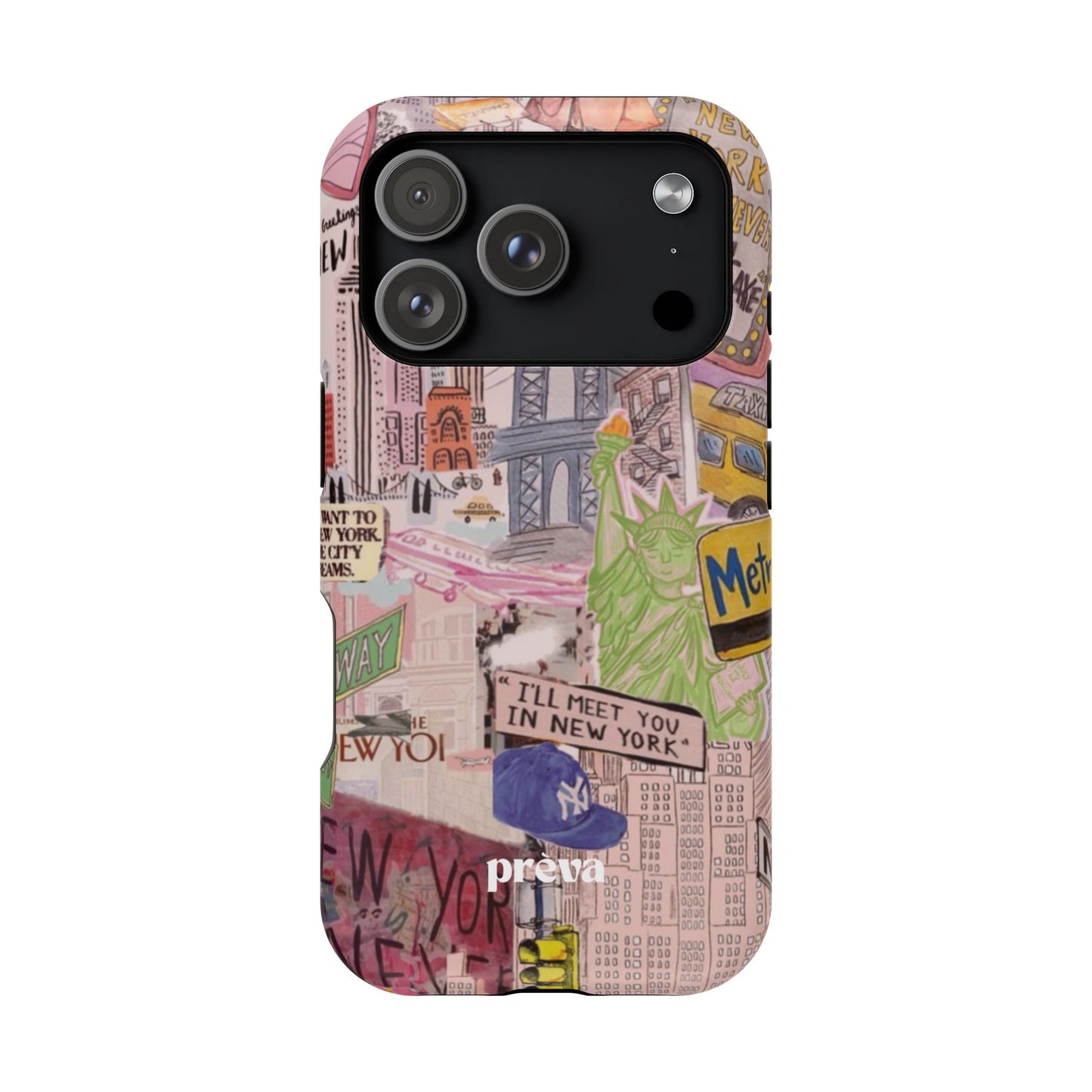 New York Collage Phone Case