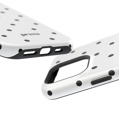 B&W polka dots Phone Case