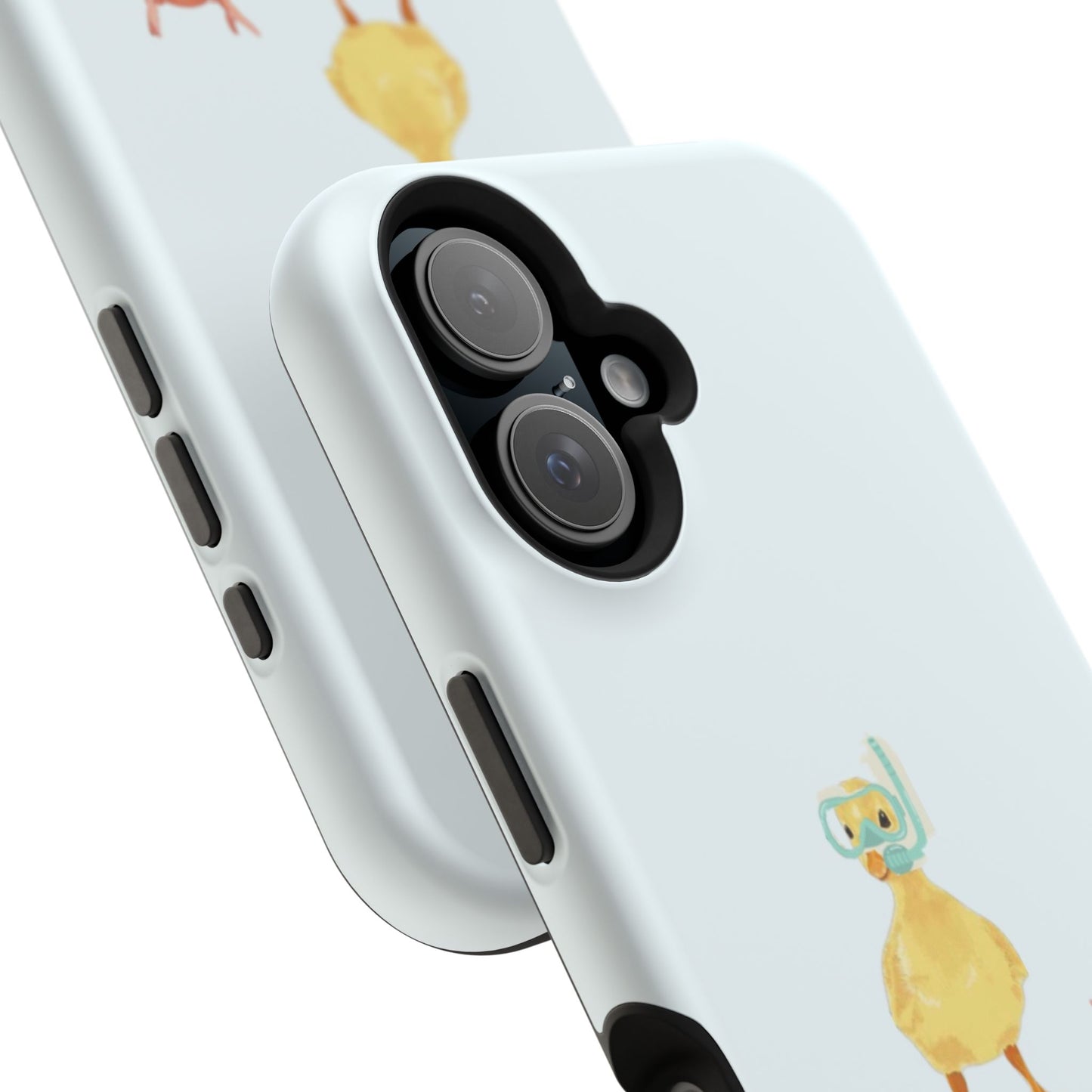 Scuba Duck Stripes Phone Case