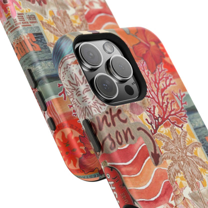 Vintage Floral Collage Phone Case