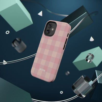 Pink Plaid Phone Case