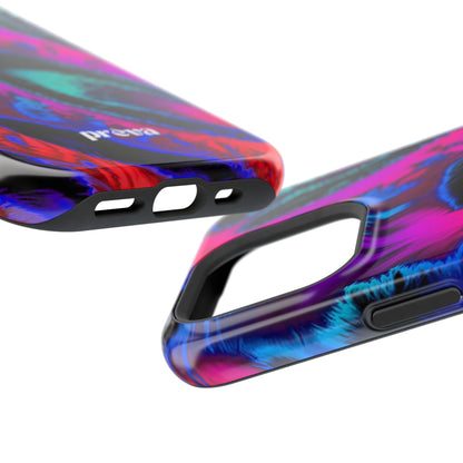 Neon Swirl Phone Case