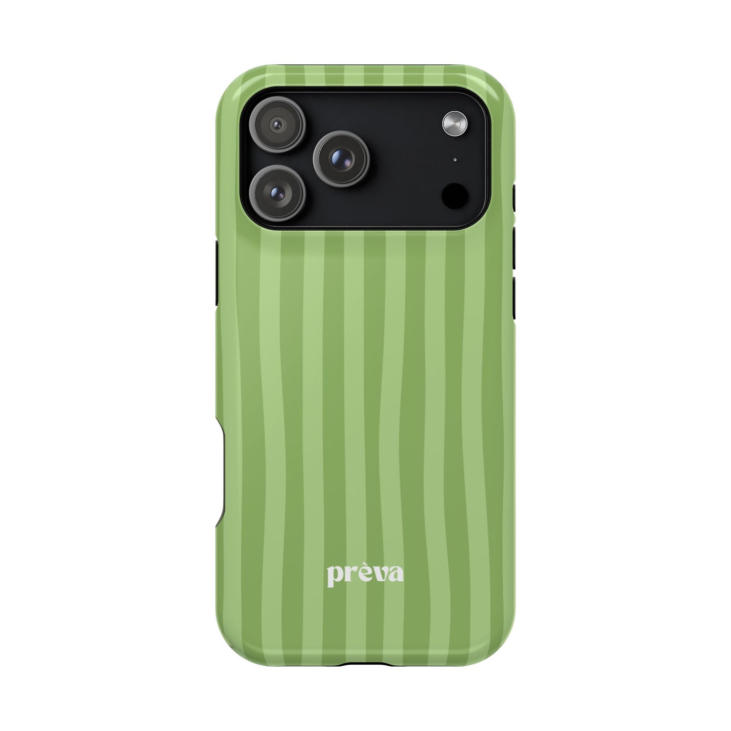 Light Green Stripes Phone Case