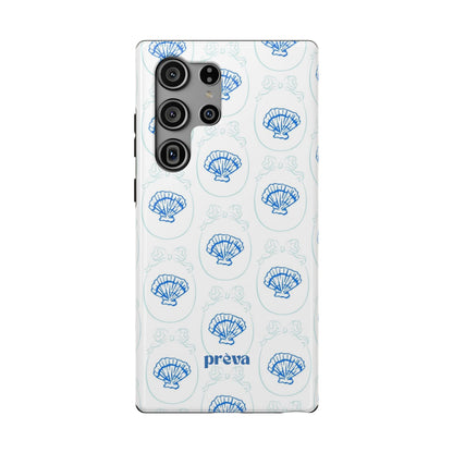 Fancy Teal Shell Phone Case