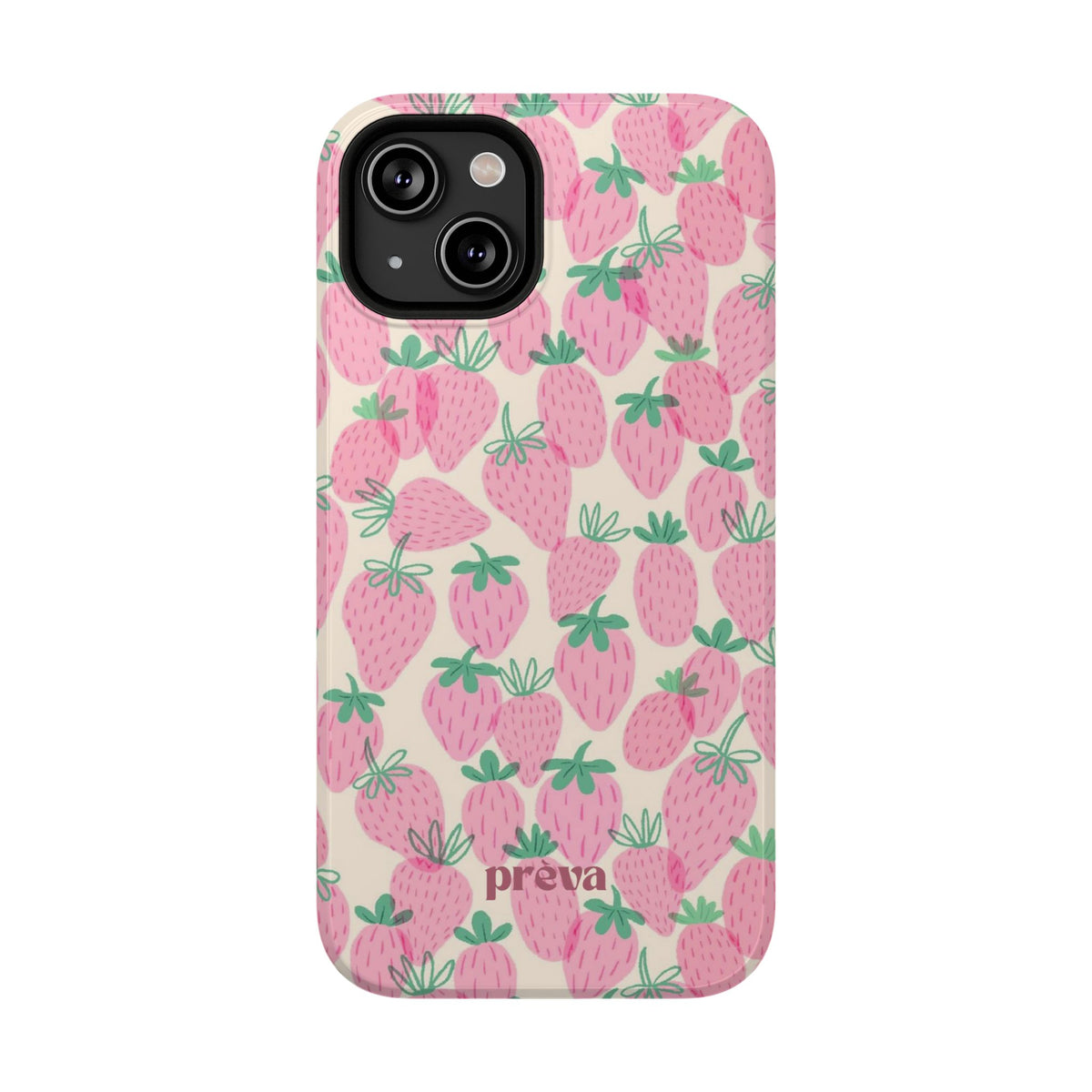 Pink Strawberry Phone Case