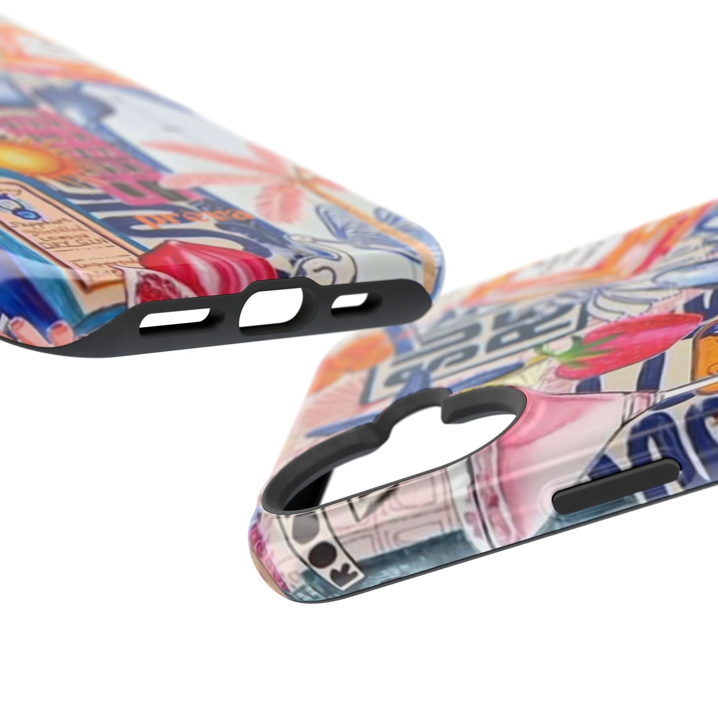 Tropical Beach Collage Phone Case