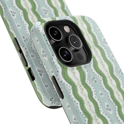 Green Waves Phone Case