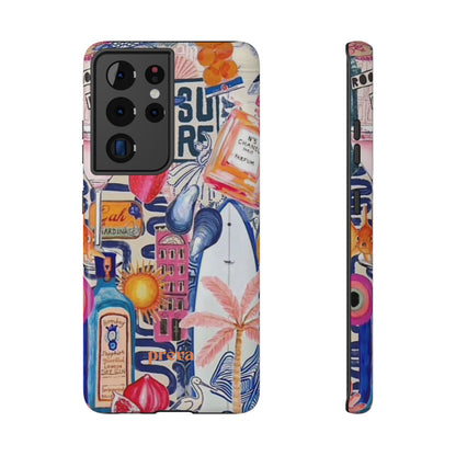 Tropical Beach Collage Phone Case