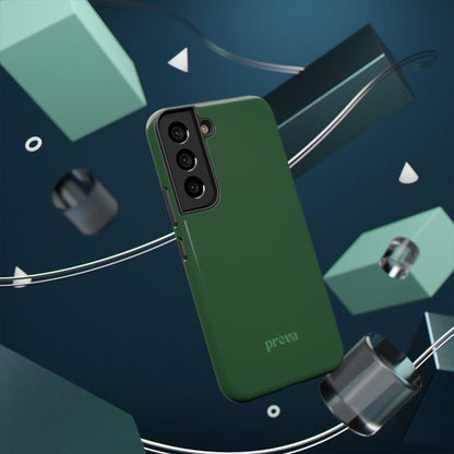 Impact-Resistant Phone Case — Forest Green Slim Armor