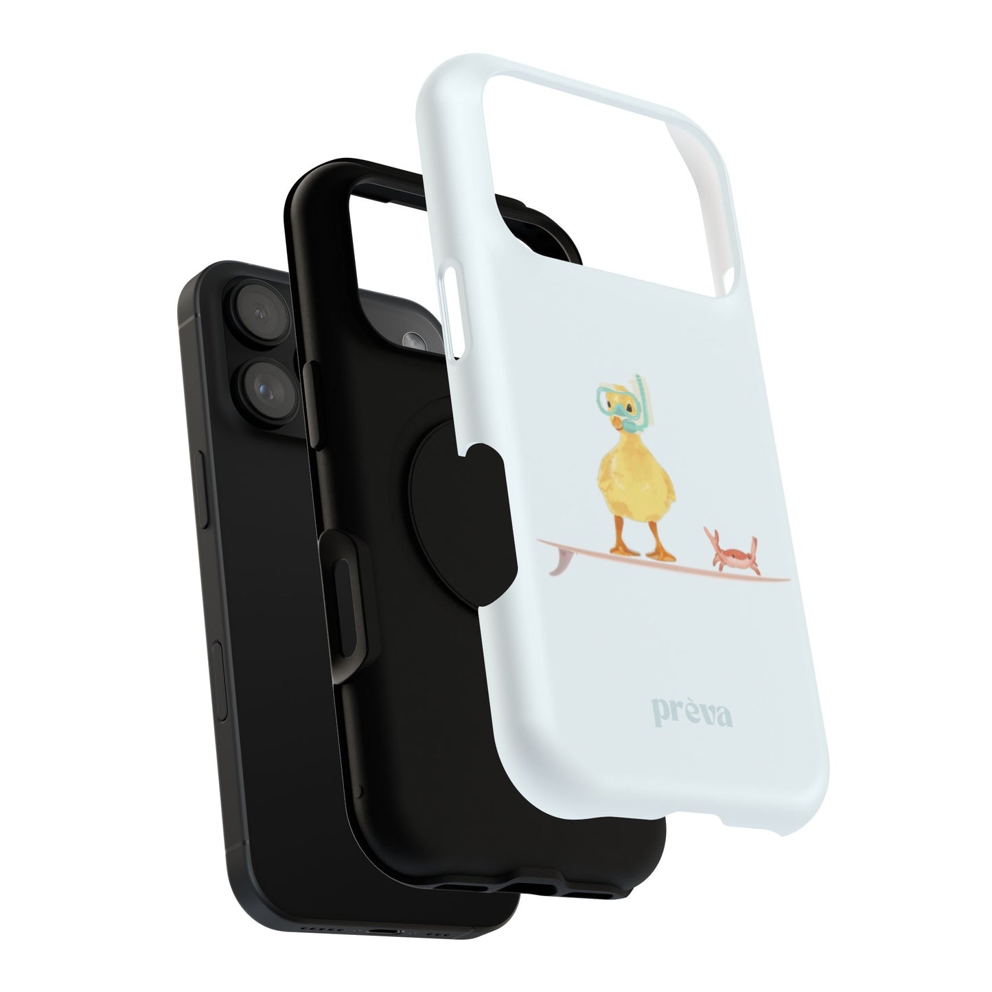Scuba Duck Stripes Phone Case