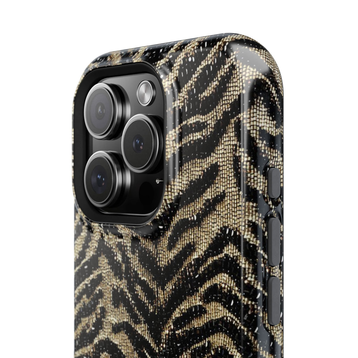Phone Case — Impact‑Resistant Tiger Print Rug Texture