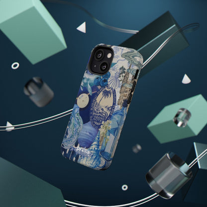 Blue Night Collage Phone Case