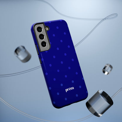 Dark Blue Polka Dots Phone Case