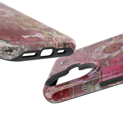 Floral Embroidery Phone Case