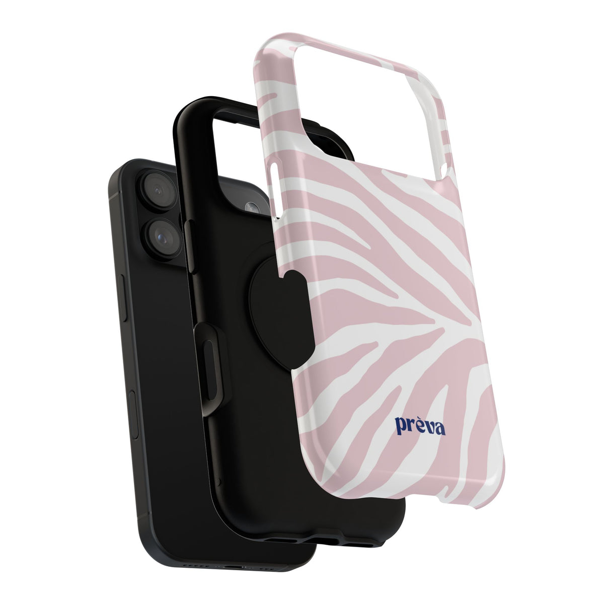 Pink Zebra Phone Case