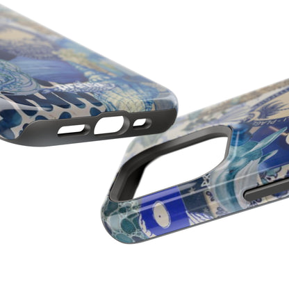 Blue Night Collage Phone Case