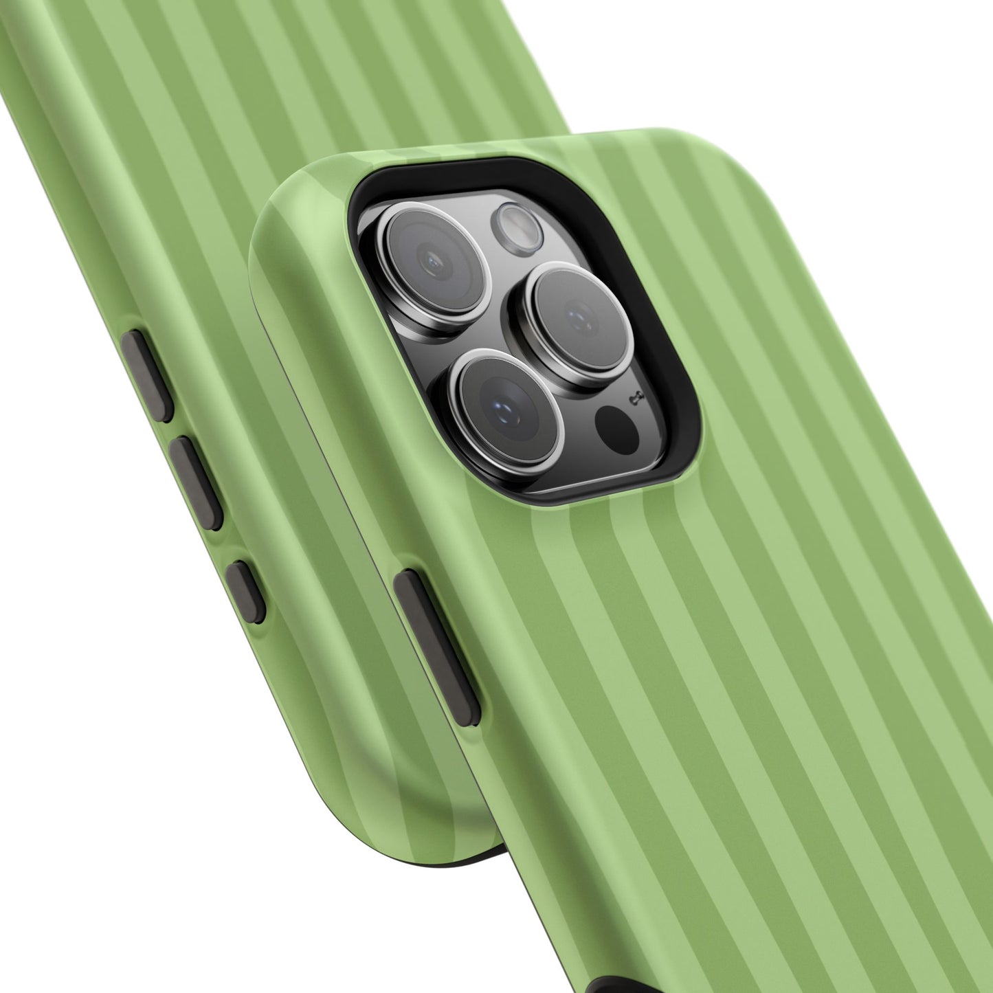 Light Green Stripes Phone Case