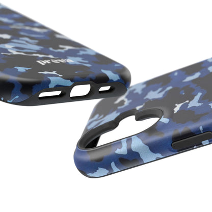 Blue Camo Phone Case