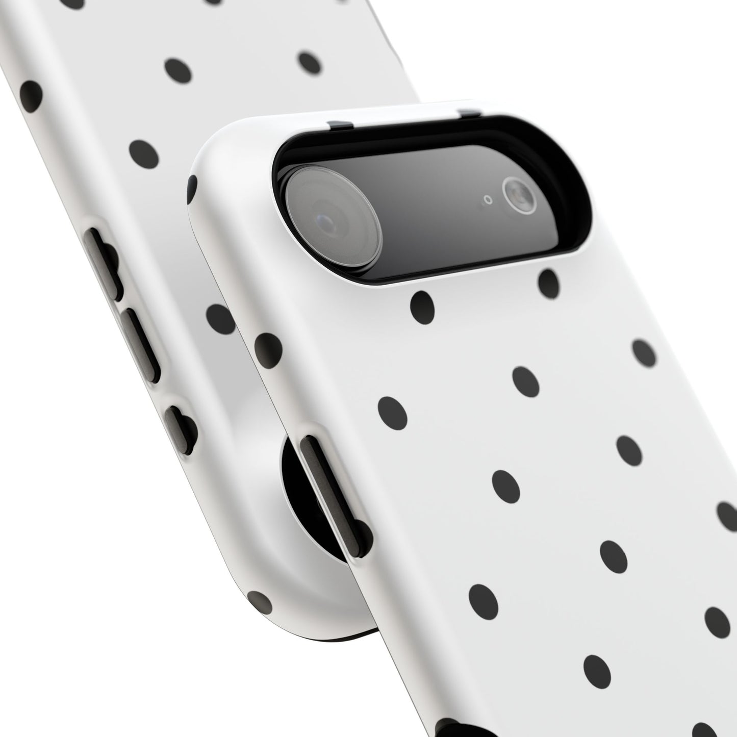 B&W polka dots Phone Case