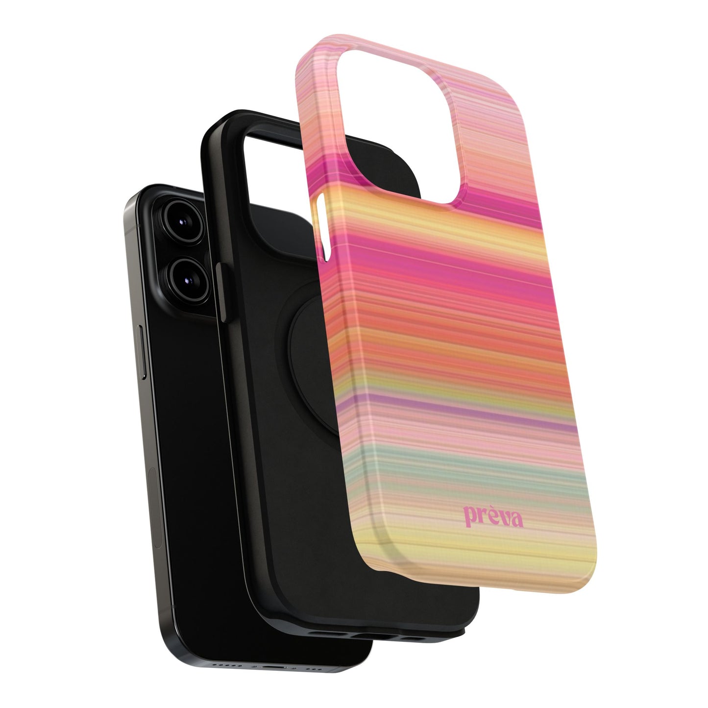 Pastel Stripe Rays Phone Case