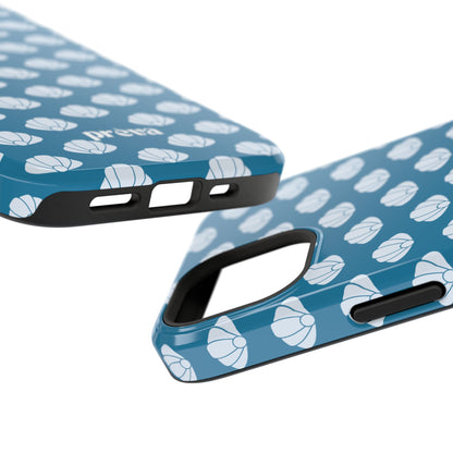 Shellfull teal Phone Case